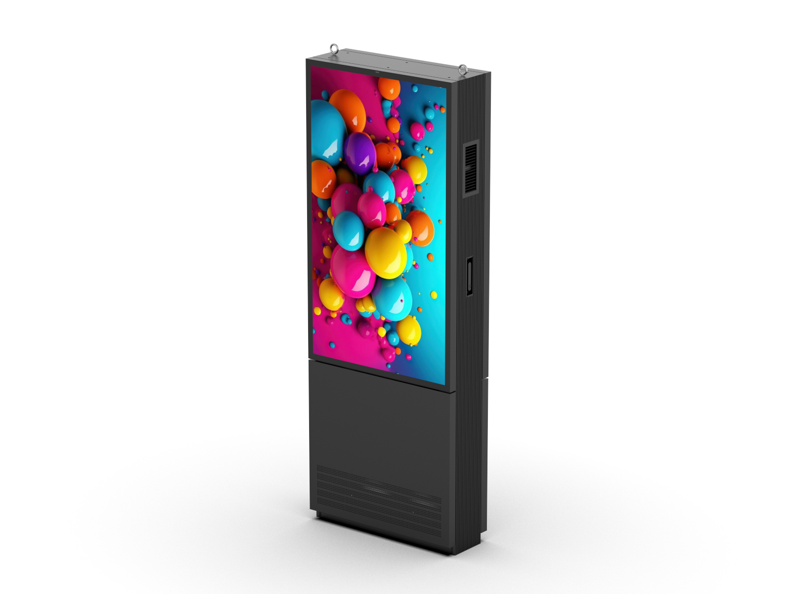 55UDS124 IP66 Dual sided Ultra-bright outdoor kiosk